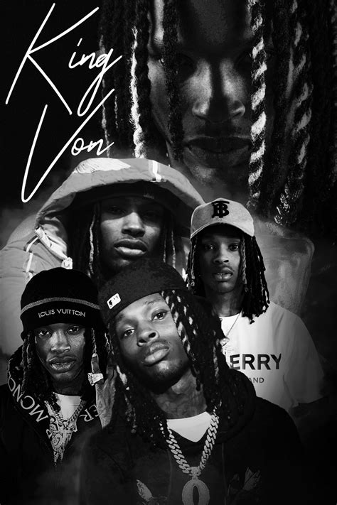 King Von Poster