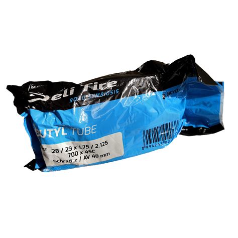 Камера 28/29"х1.75/2.125 700х45С AV 48мм Deli Tire: продажа, цена в ...