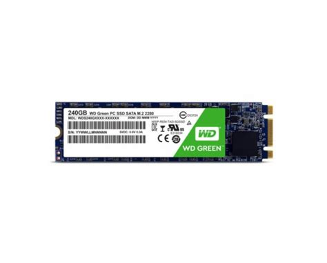 WD Green 240GB M.2 SATA (WDS240G2G0B) SSD - AltStore