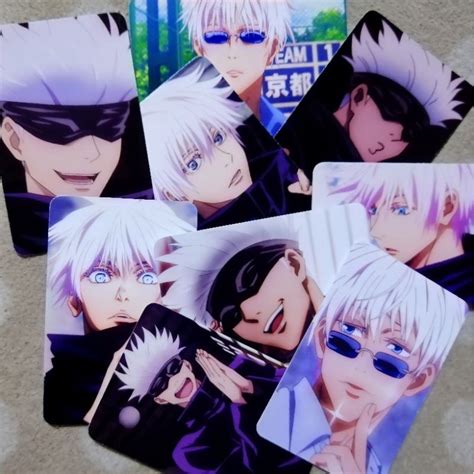 Gojo Satoru Photocards Jujutsu Kaisen Shopee Philippines