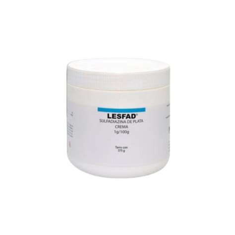 Lesfad Silver Sulfadiazine Cream G G Jar With G