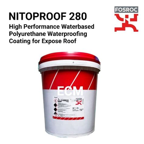 Fosroc Nitoproof Single Component Water Based Modified