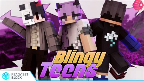 Blingy Teens In Minecraft Marketplace Minecraft