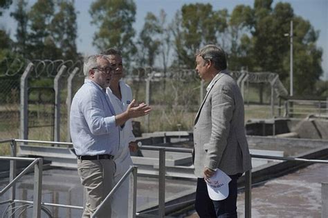 Sabbatella y Cascallares recorrieron obras de adecuación ambiental en