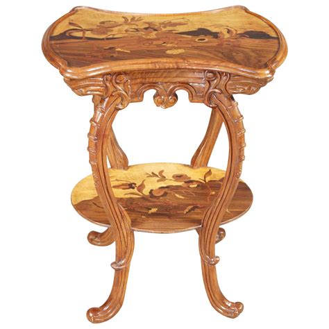 Th Century Side Table E Gall Art Nouveau For Sale At Stdibs