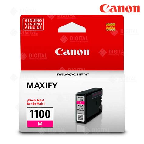 Tinta Canon PGI 1100 Magenta MB2010 MB2710 LYM DIGITAL