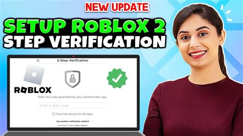 How To Setup Roblox 2 Step Verification Full Guide Youtube