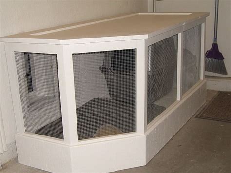 28 Easy Cat Cages Made Outdoors Or Indoor Meowlogy Crazy Cat Lady