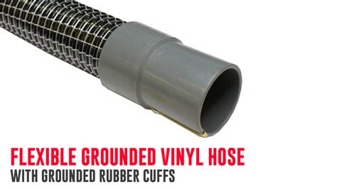 Flexible Vinyl Grounded Hose Ruwac Usa Leading Industrial Vacuum