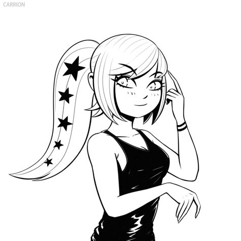 Star Girl By Carrion V On Deviantart