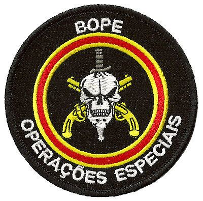 Escudo Parche Bope Brasil Fuerzas Especiales Insignia Bordado