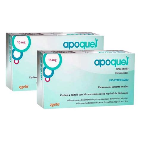 Kit Apoquel Dermatol Gico Mg Comp Shopee Brasil