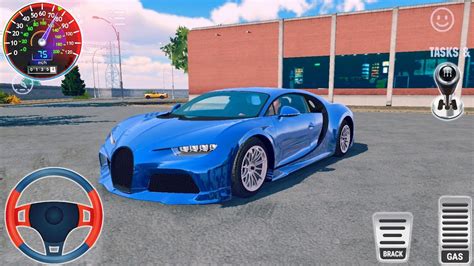 Car Parking Multiplayer Bugatti Chiron Highway Racing Simulator Car