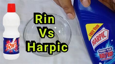 Rin Ala Fabric Whitener Vs Harpic Harpic Vs Bleachmixing Harpic