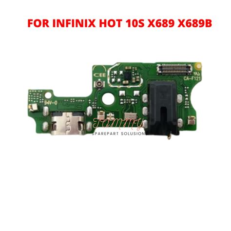 Jual PAPAN PCB CHARGER INFINIX HOT S X X B MIC HEADSET Shopee Indonesia