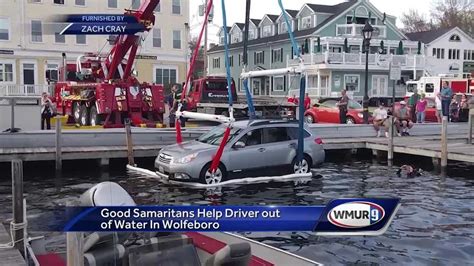 Good Samaritans Pull Driver From Car That Went Into Lake Winnipesaukee