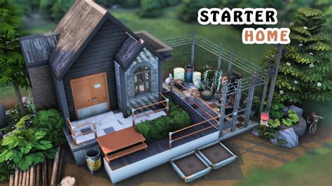 Werewolves Starter Home Single Home The Sims Speed Build Youtube