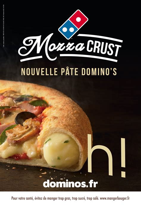 Campagne De Pub Et Nouvelle Recette Pour La Franchise Domino S Pizza