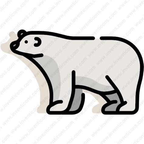 Download Polar Bear Vector Icon Inventicons