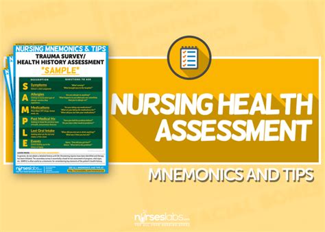 Nursing Health Assessment Mnemonics And Tips Nurseslabs