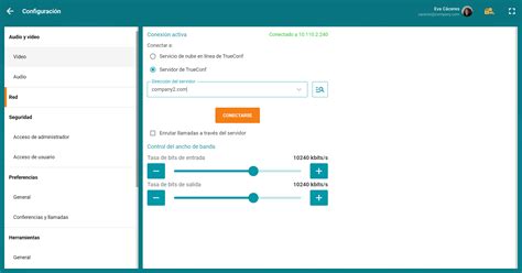 TrueConf Room 4 2 Complemento TrueConf Room Service Y Seguimiento