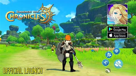 Summoners War Chronicles Official Launch Gameplay Android Ios