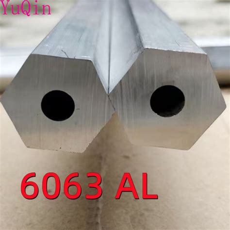 Al Hexagonal Tubing Hexagonal Aluminum Tube Hollow Hexagonal