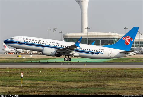 B 205K Boeing 737 8 MAX China Southern Airlines Roy Huang JetPhotos