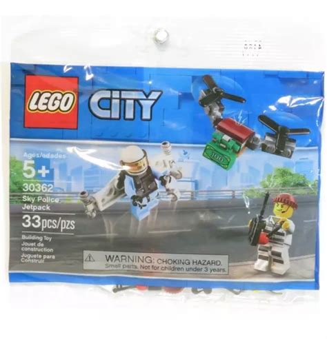 Lego Sky Police Jetpack Polybag City 30362 MercadoLibre