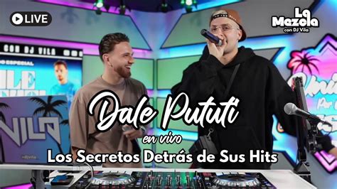 Dale Pututi en Vivo Canta Su Nuevo Álbum y los Secretos de la Música