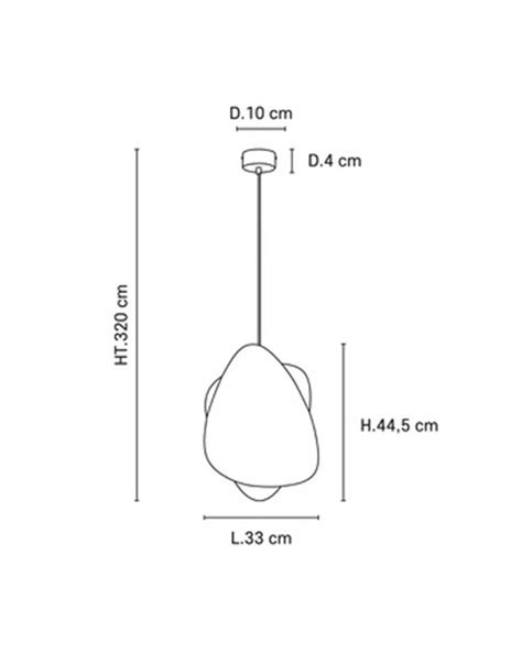 Lámpara de techo 44 5cm de alto con 2 pantallas de caña acabado negro E27