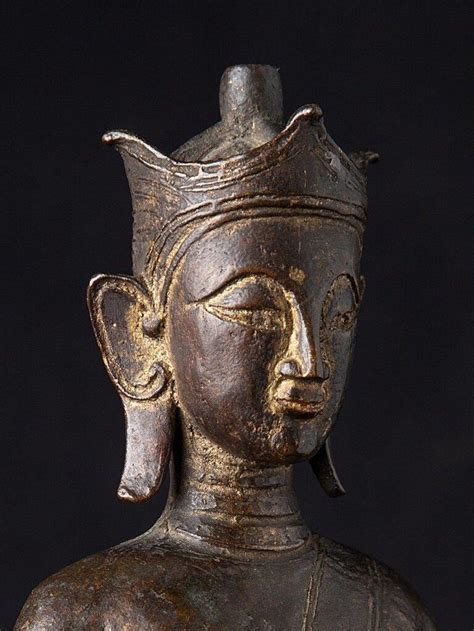 Antique Bronze Burmese Buddha From Burma For Sale At 1stdibs