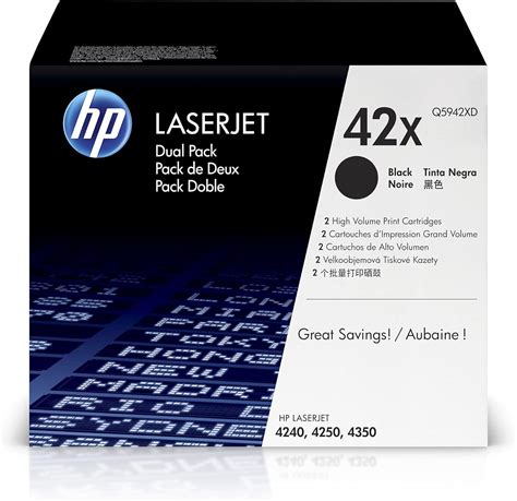 Hp X Er Pack Q Xd Schwarz Original Toner Mit Hoher Reichweite