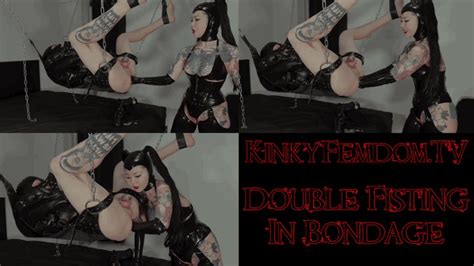 Double Anal Fisting In Bondage 4k Hdr Ft Latex Mistress Patricia Maz Morbid Maz Morbid Fetish