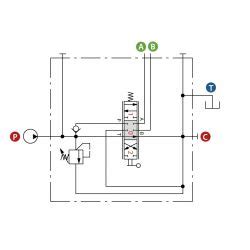 Sektion Monoblockventil Sd P Max Bar