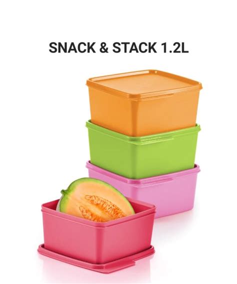 Tupperware Snack Stack L Lazada