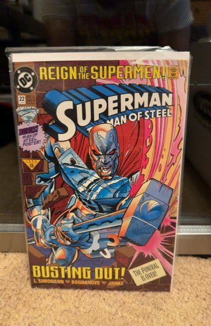 Superman The Man Of Steel 22 1993 Comic Books Modern Age DC