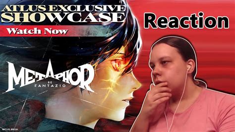 Metaphor ReFantazio Showcase Live Reaction YouTube