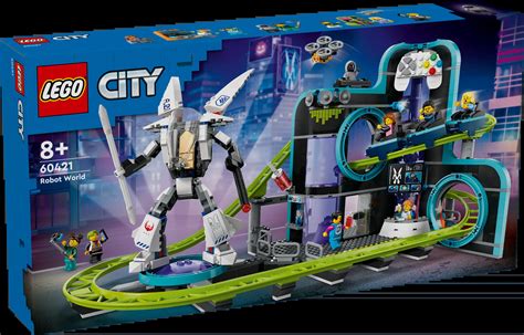 LEGO® City 60421 Robot World Roller-Coaster Park - Build and Play Australia