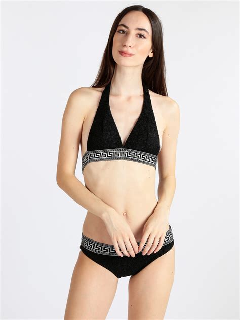 Brilliant Costume Bikini Donna A Triangolo In Lurex In Offerta A