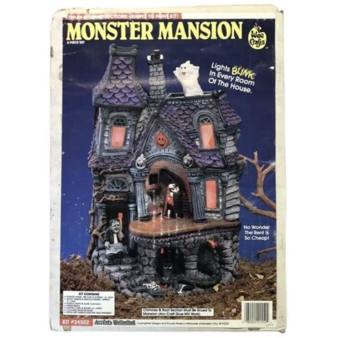 Wee Craft Monster Mansion Accents Unlimited Halloween