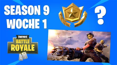 Woche 1 Battle Pass Stern Fortnite Season 8 Youtube