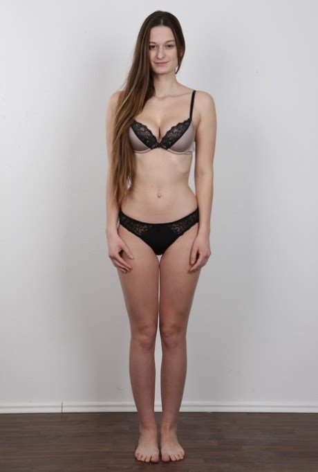 Long Haired Girl Takes Off All Her Clothes To Model In The Nude CoedCherry