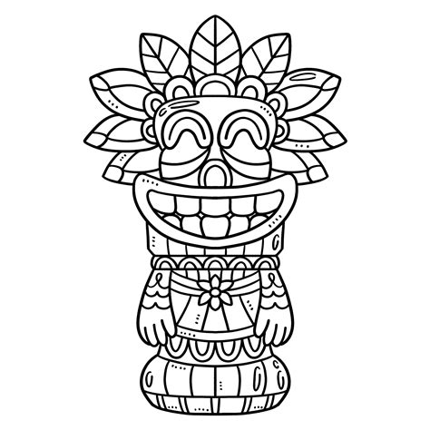 Coloriages Totem Imprimer