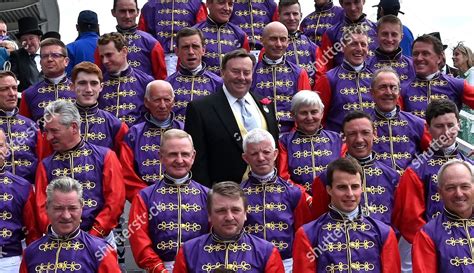 Trainer Nicky Henderson Jockeys Past Present Editorial Stock Photo ...