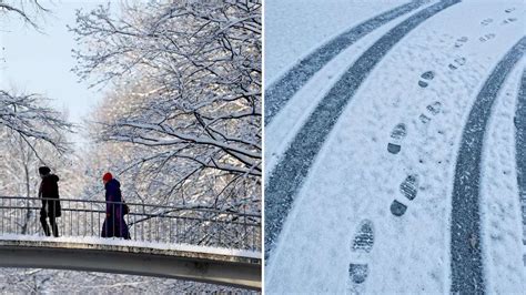 Wintereinbruch In Bayern Dwd Warnt Vor Gl Tte Und Bis Zu Zentimeter