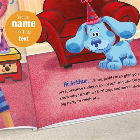 Nickelodeon Blues Clues Birthday Book Signature Ts