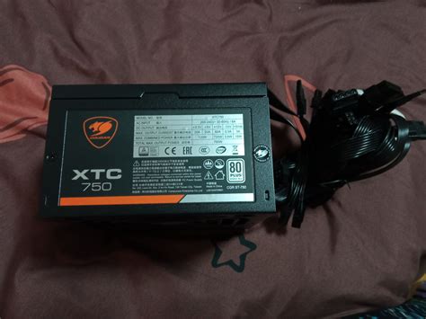 Блок питания Cougar XTC750, 750W, 80+ Standart, OEM — купить по низкой ...