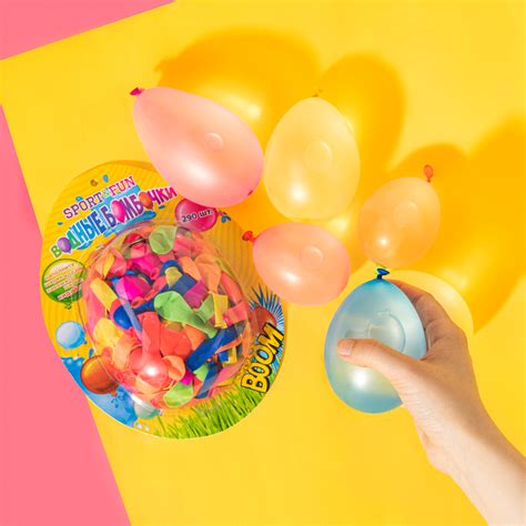 Водные бомбочки, Sport&Fun, 290 шт., в ассортименте - купить в интернет ...