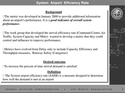 PPT - System Airport Efficiency Rate (SAER): Measuring Airport